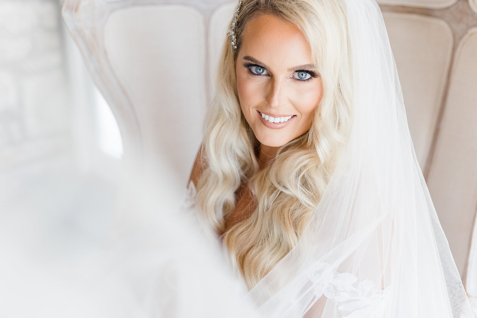 Bride portraits high end wedding St. Louis Mo