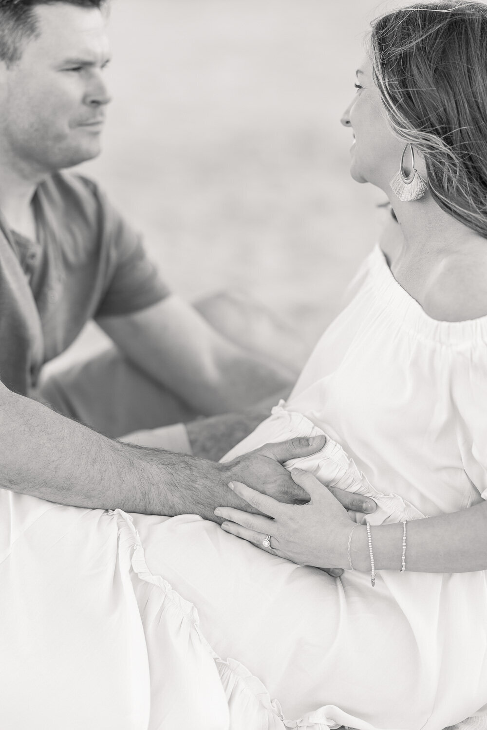 Playalinda Beach - Maternity Session Thomson_125