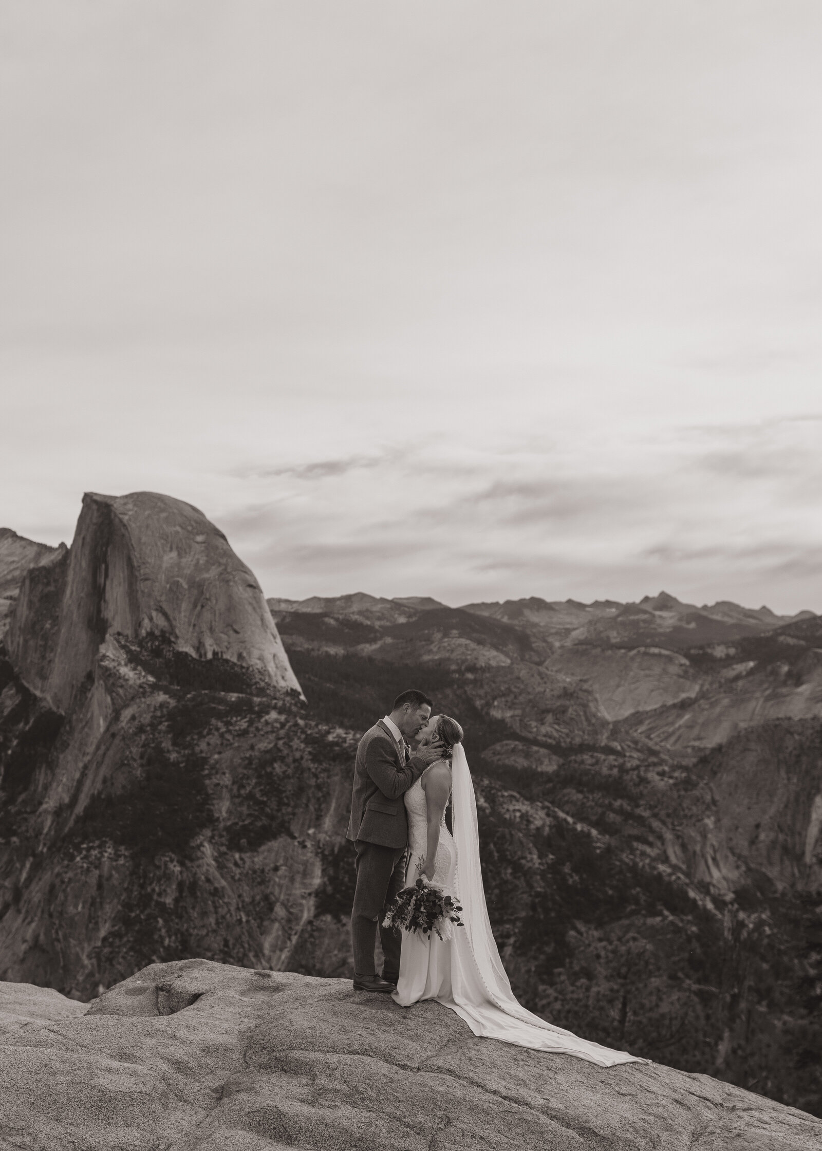 Yosemite Intimate Wedding with Half Dome