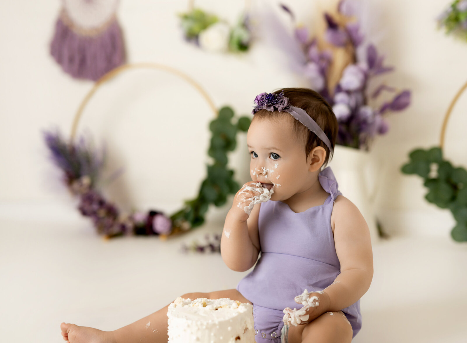 first birthday photoshoot studio