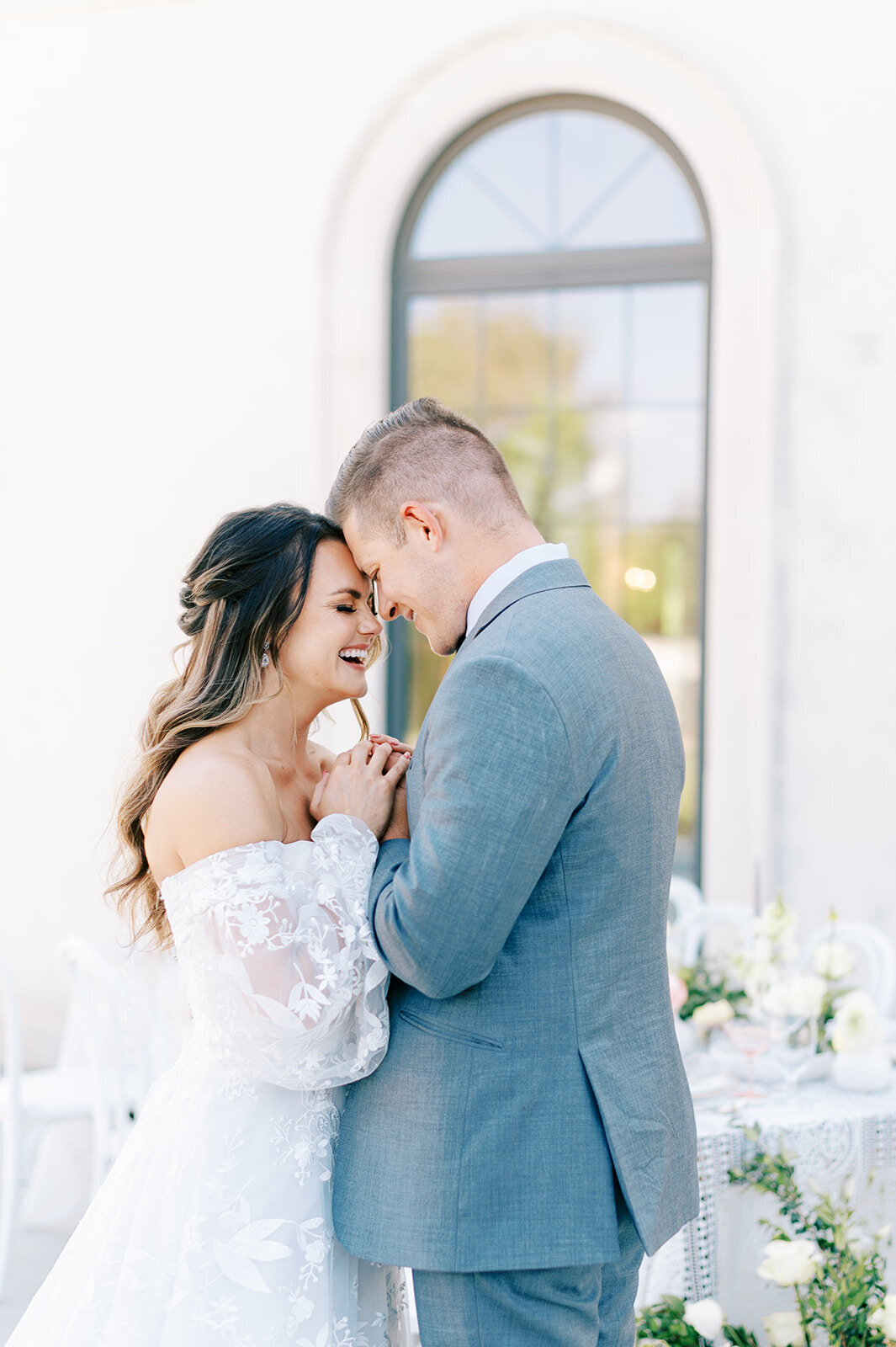 Chateau Des Fleurs Wedding couples portraits