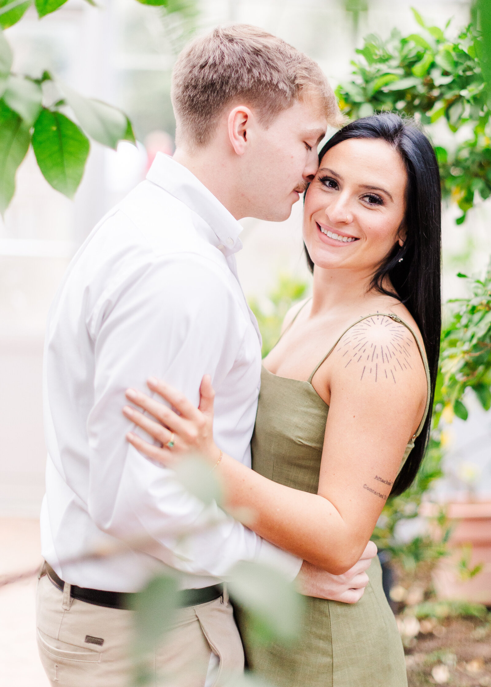 Timeless and romantic engagement photography of Abby and Caleb by Abby Bell Photography, an Alabama engagement and couples photographer.
