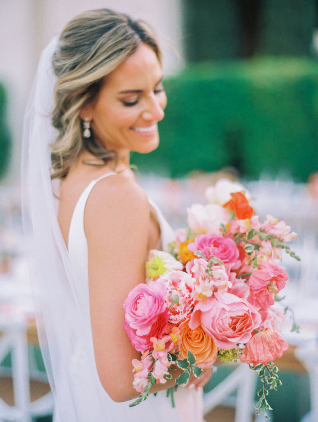 wedding-bouquets-az-spring-pink-yellow-orange