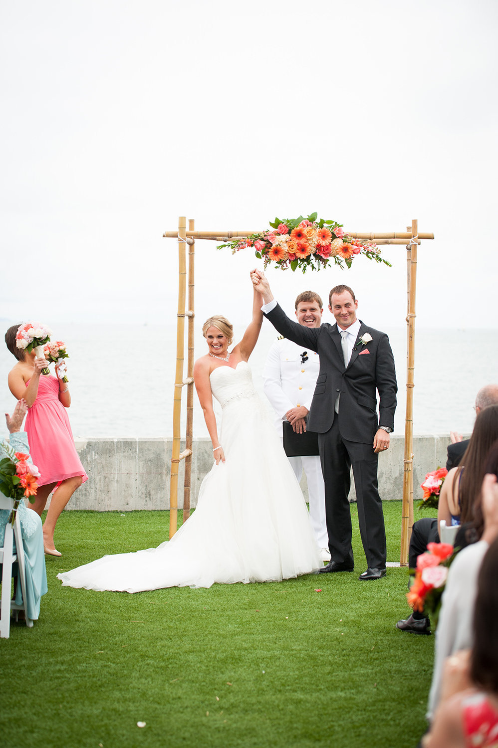 ceremony at ocean view room