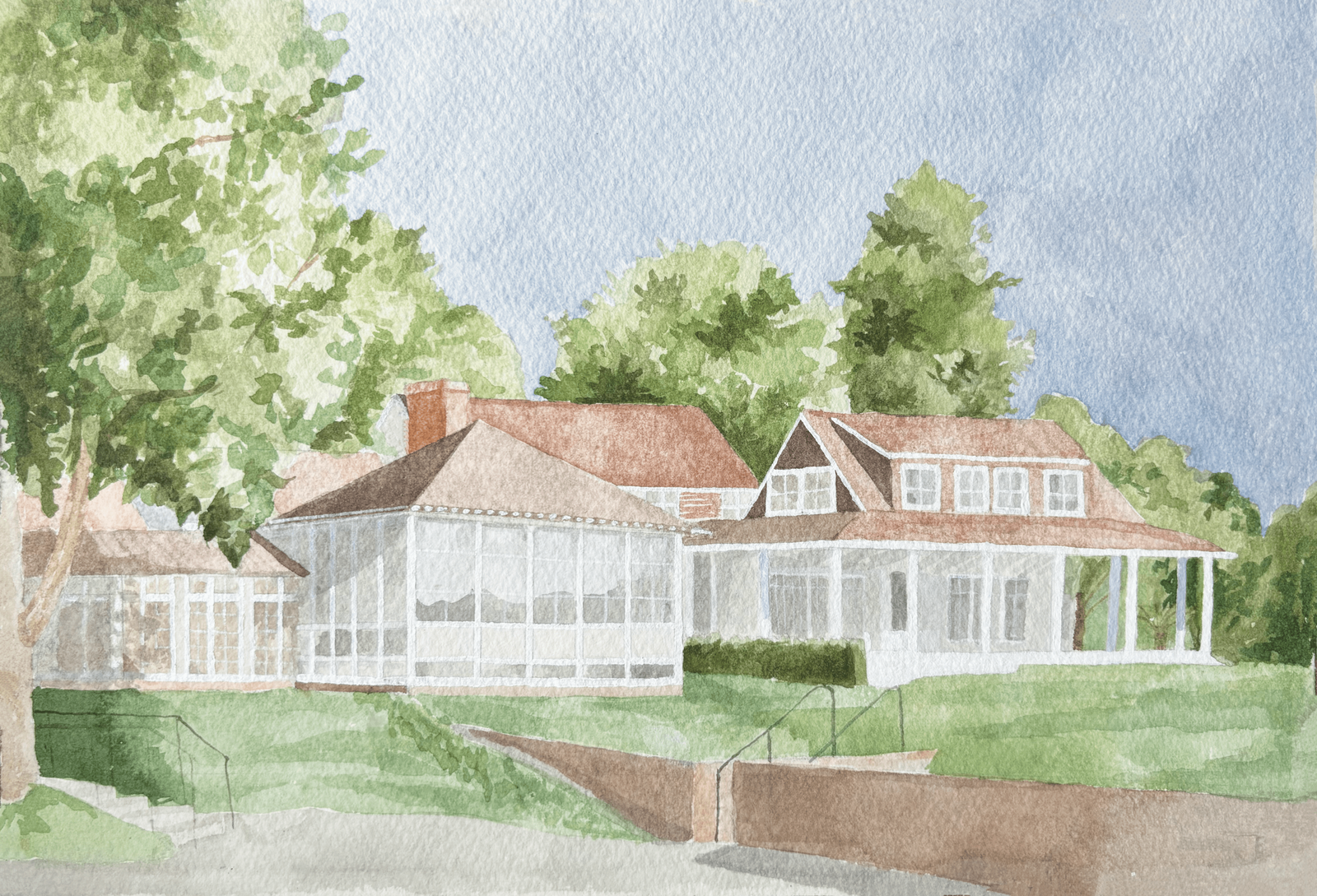 wedding-venue-custom-watercolor-painting