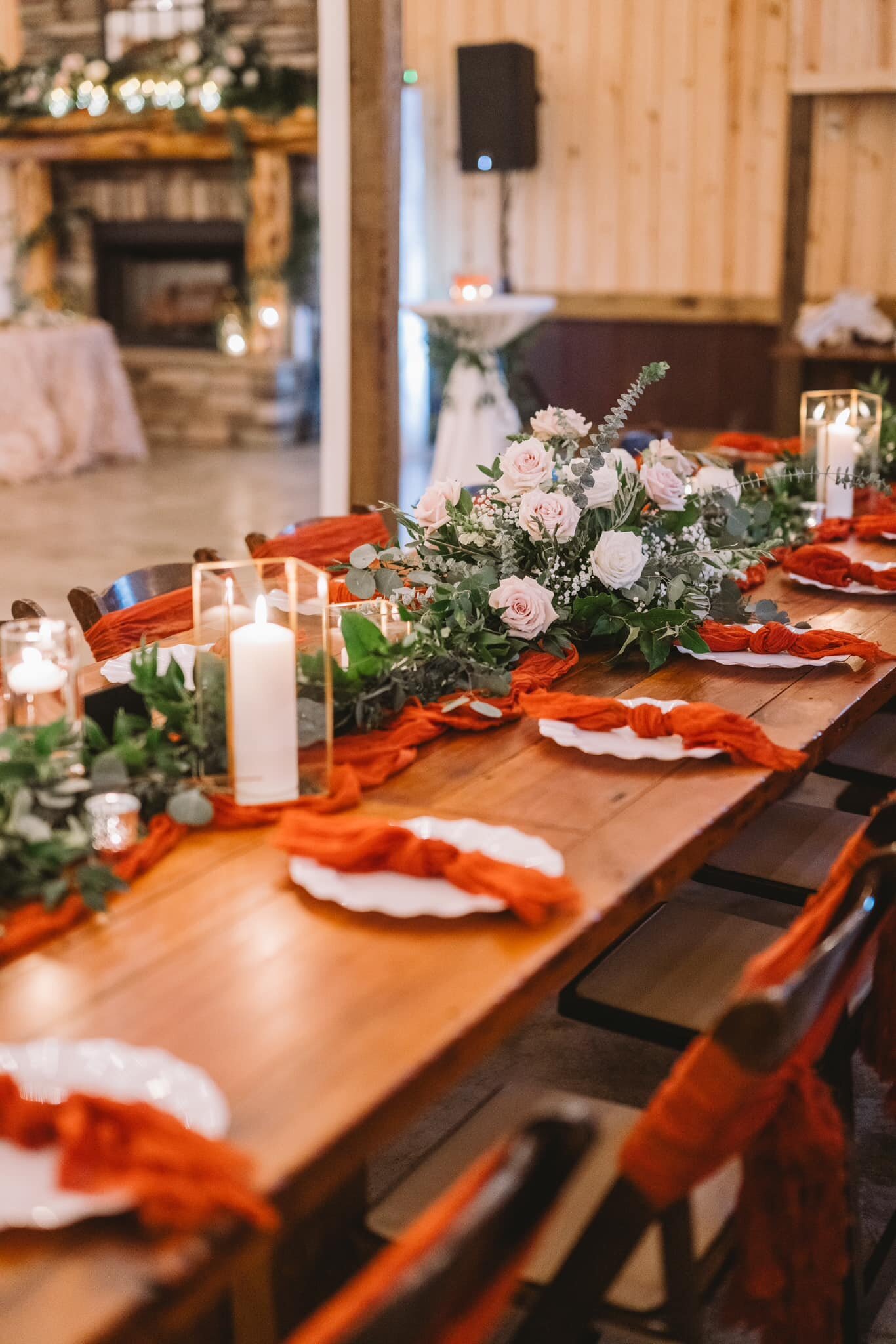 Bridal Party Head Table