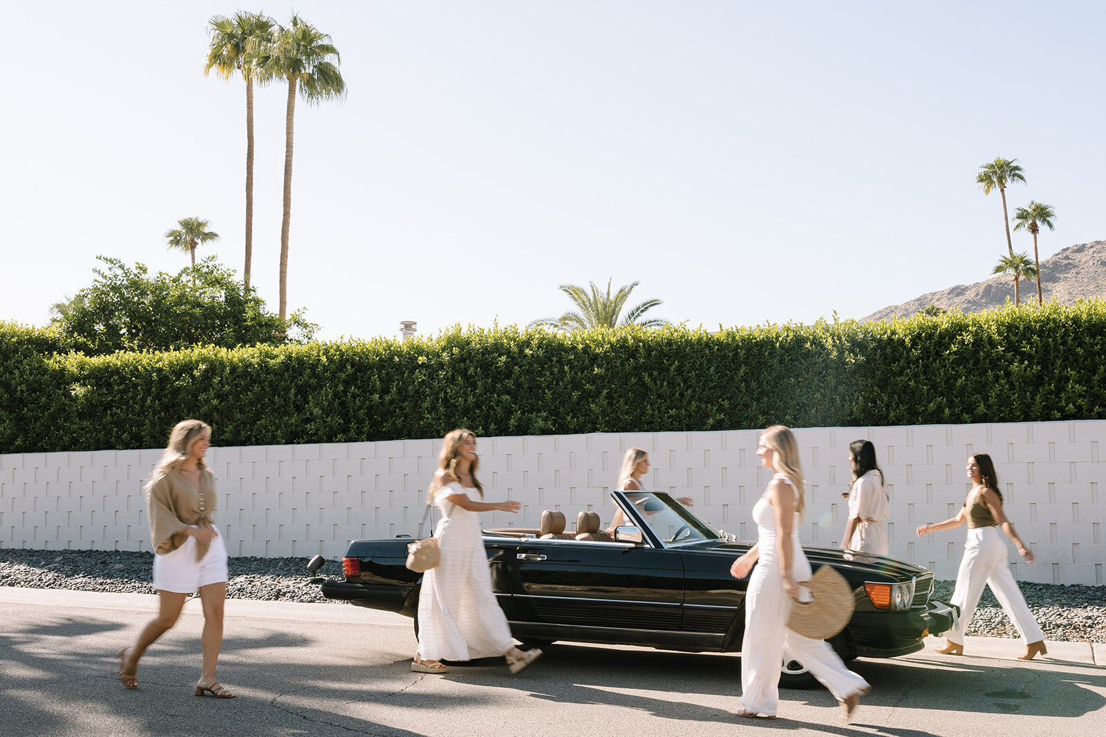 vintage car, classic car, mercedes, engagement