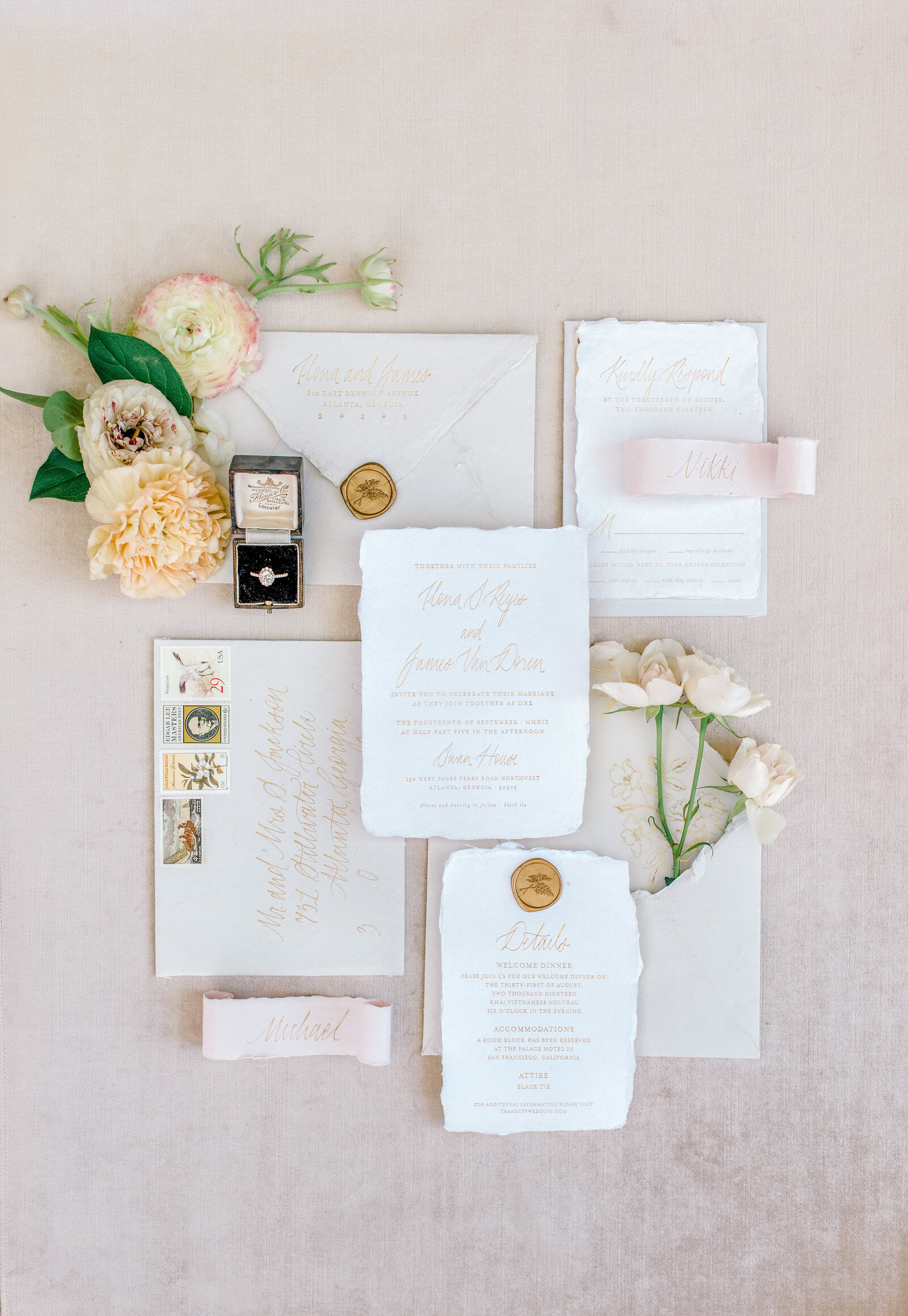 Stationery Bridal Details