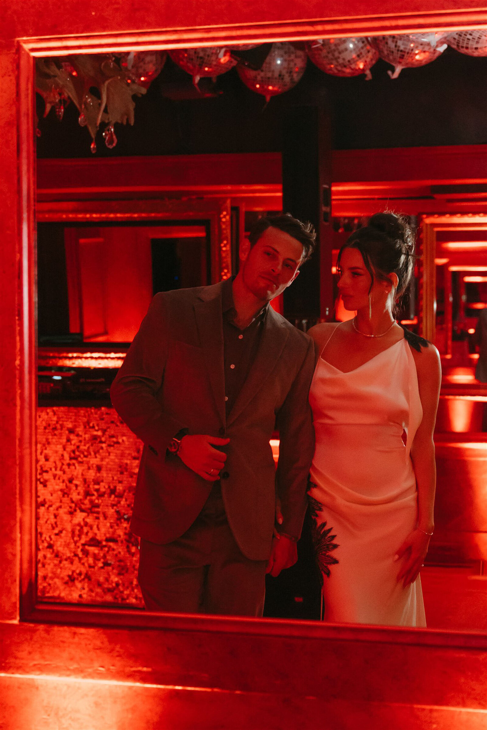 Luxury multi-day wedding celebration in Aspen, Colorado with mountain views, elegant decor, and stylish bride and groom