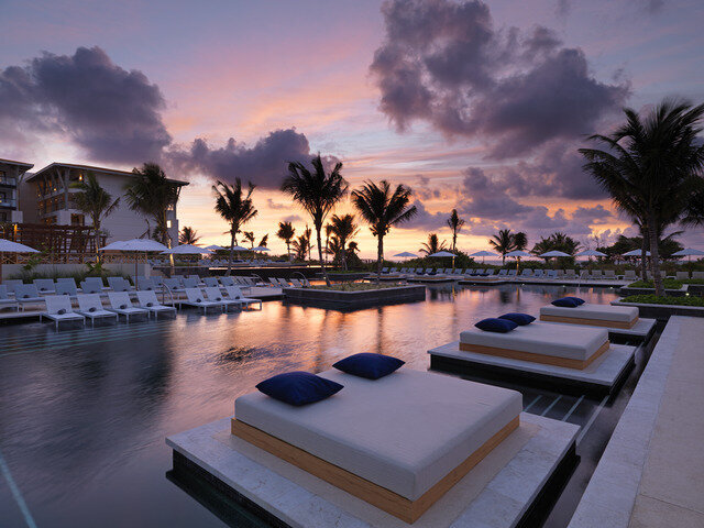 2087 Pool Sunset