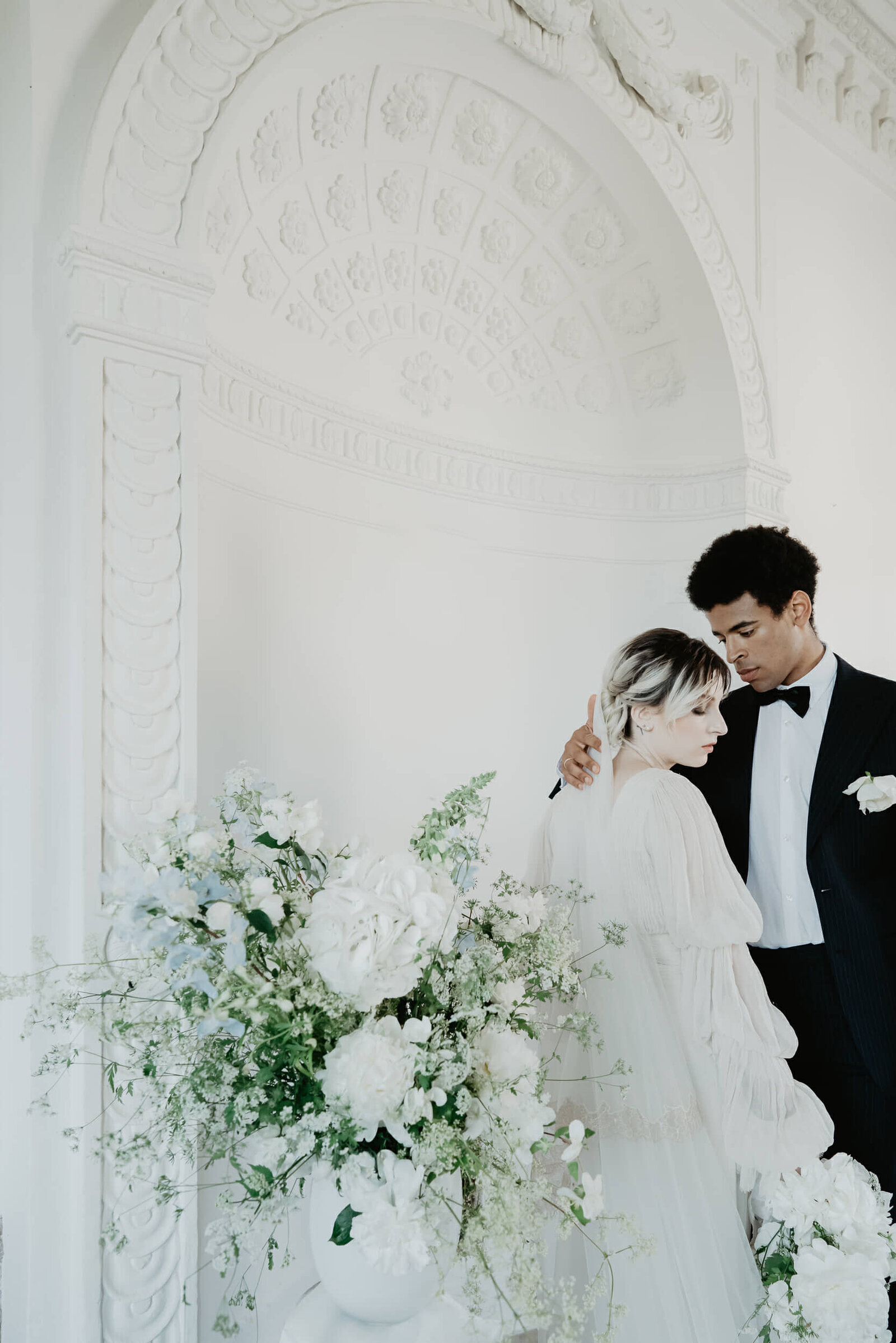 Destination Wedding in Germany wedding inspiration "Poetry of clouds" at Schloss Virnsberg - by wedding photographer SELENE ADORES-266