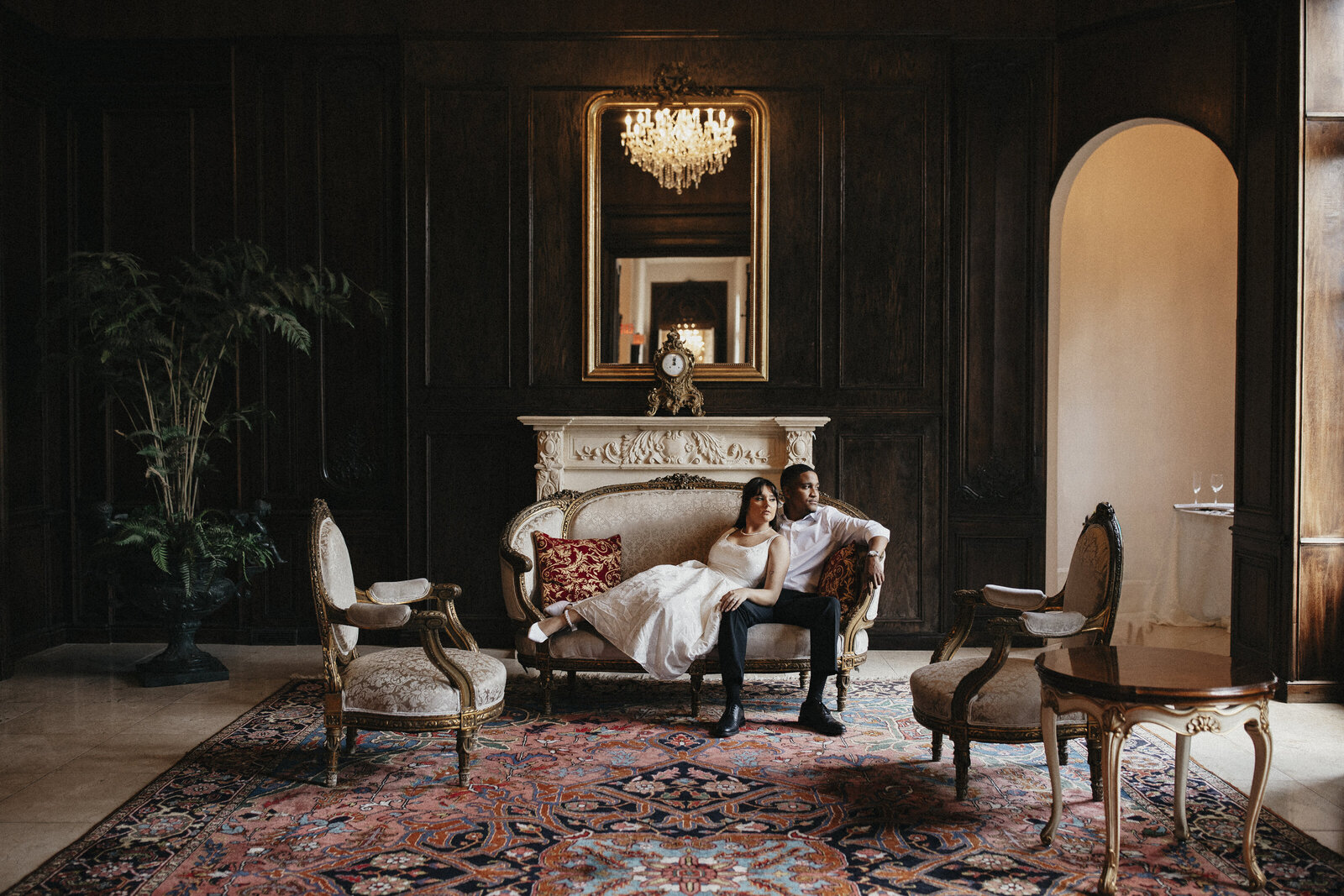 Taylor + Jaylen - Engagements at Chateau Novelle in Houston Texas -17