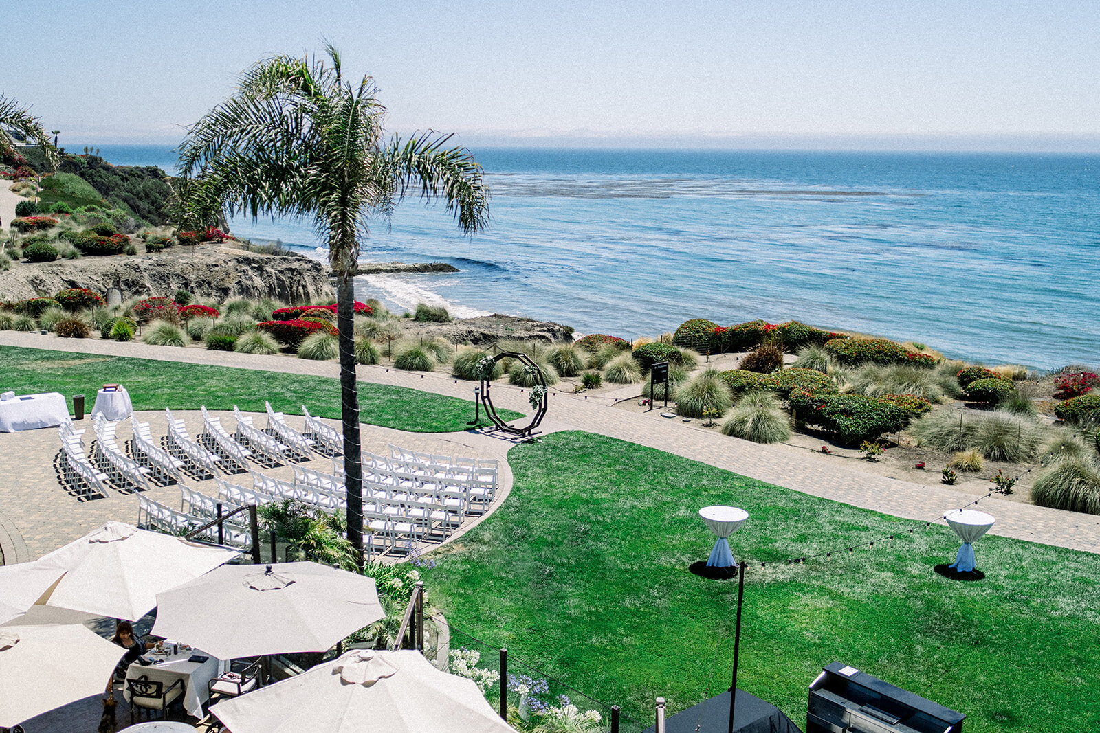Romantic Wedding Ceremony at Dolphin Bay Resort, California
