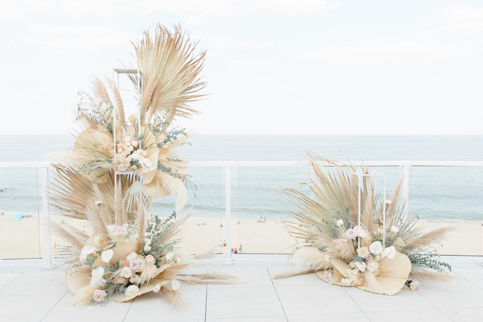 Outdoor Beach wedding Ceremony site