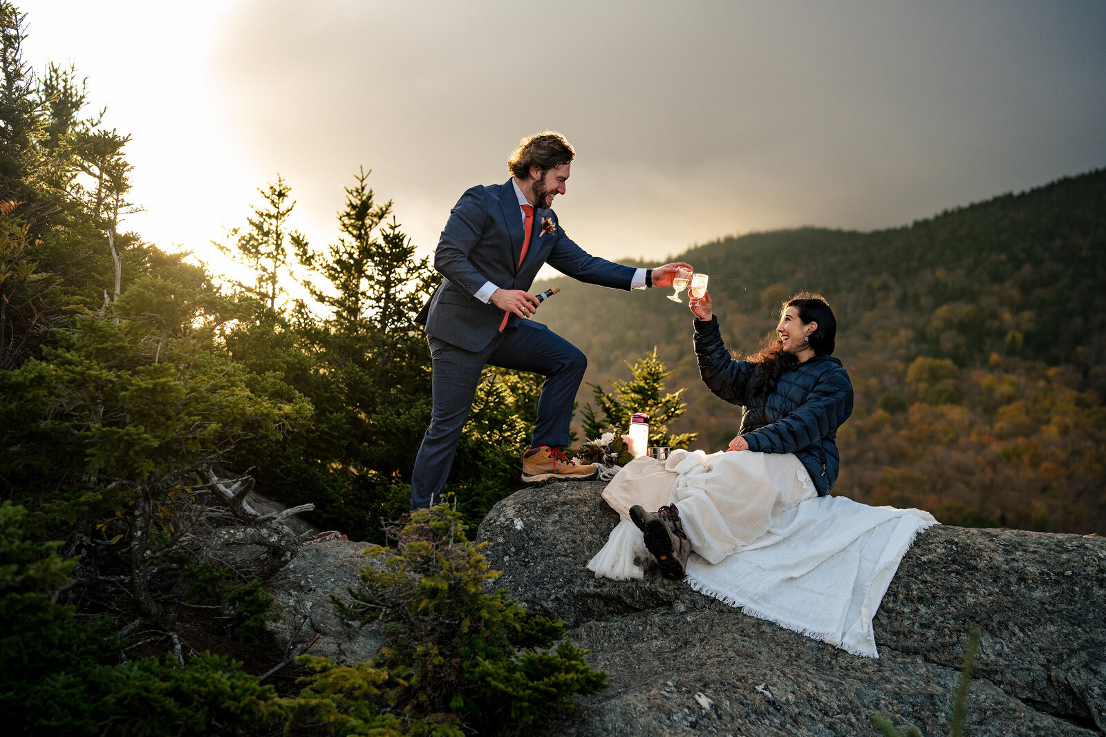 Sunrise-mountain-elopement-stowe-vermont