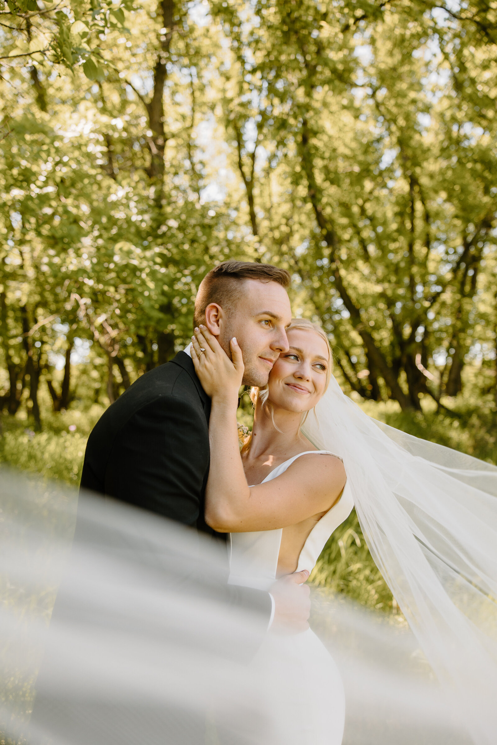 summer midwest wedding