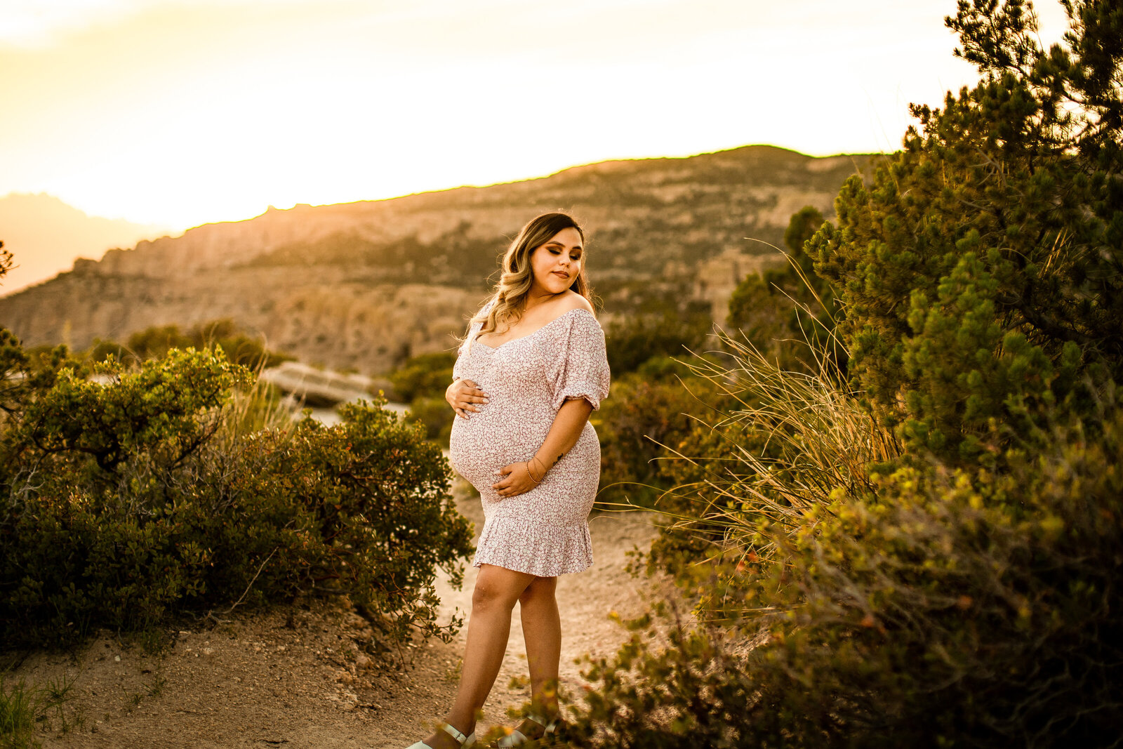 Mount Lemmon maternity photo shoot in Tucson, Arizona pregnancy photos