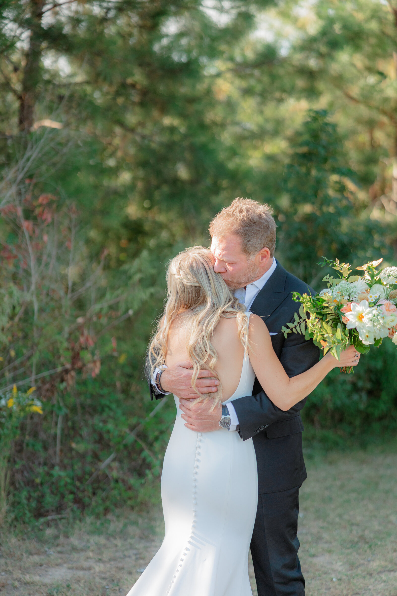 Lauren & Sam Parkers Wedding Day- First Look with Father of the Bride 017