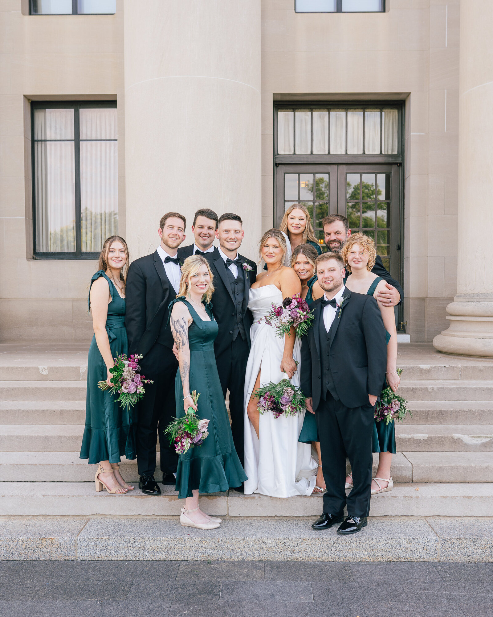 Corby Intercontinental Hotel Kansas City Wedding Plaza-122