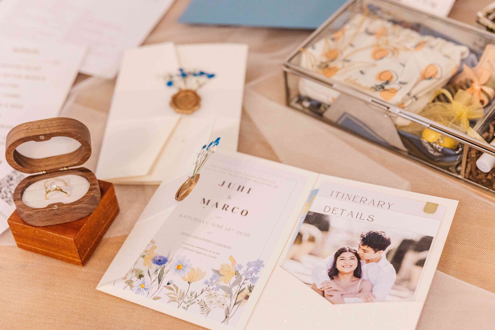 Dallas-wedding-invitations-flatlay