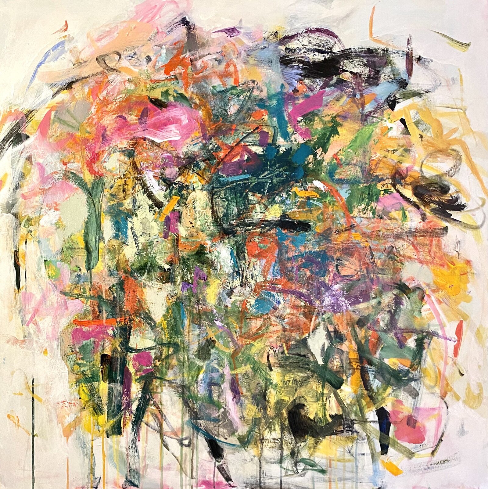 A-Calamity-of-Color-abstract-painting-sandy-welch