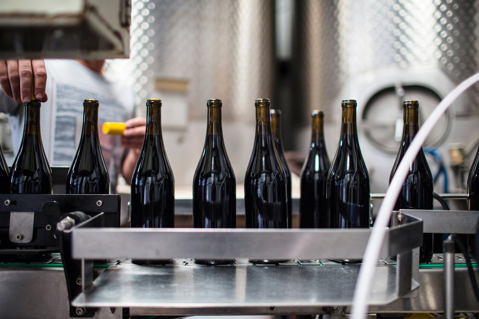 mobile wine bottling line Paso Robles California 