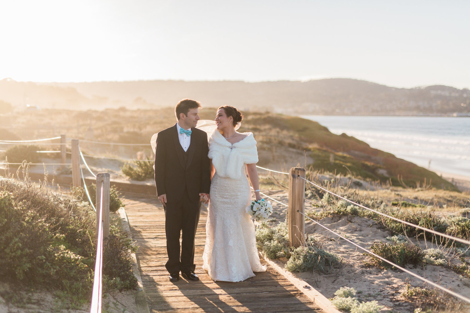 Wedding at Club Del Monte at Monterey Naval Postgraduate School