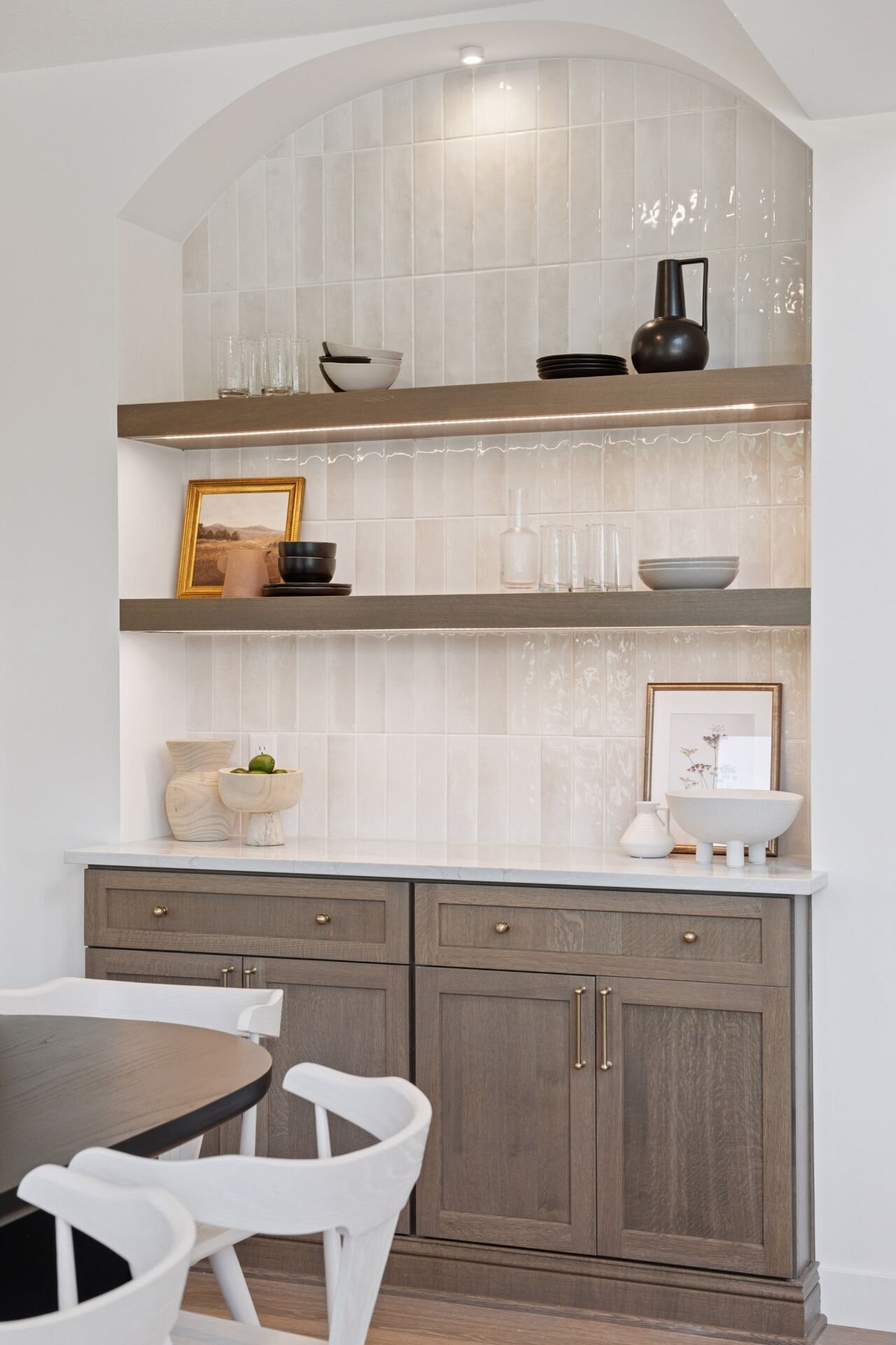 4404 West 58th Street - Designer Built-in Buffet Showcase