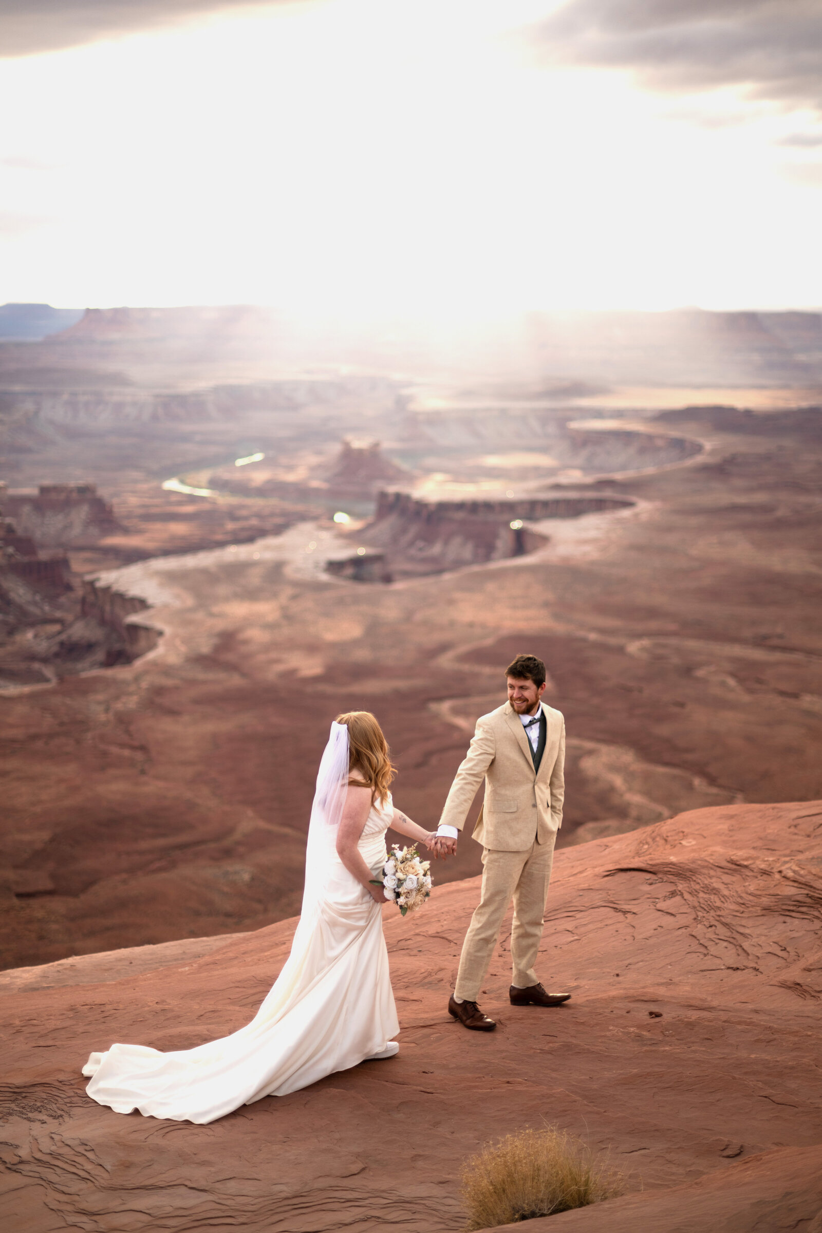 Moab Utah elopement