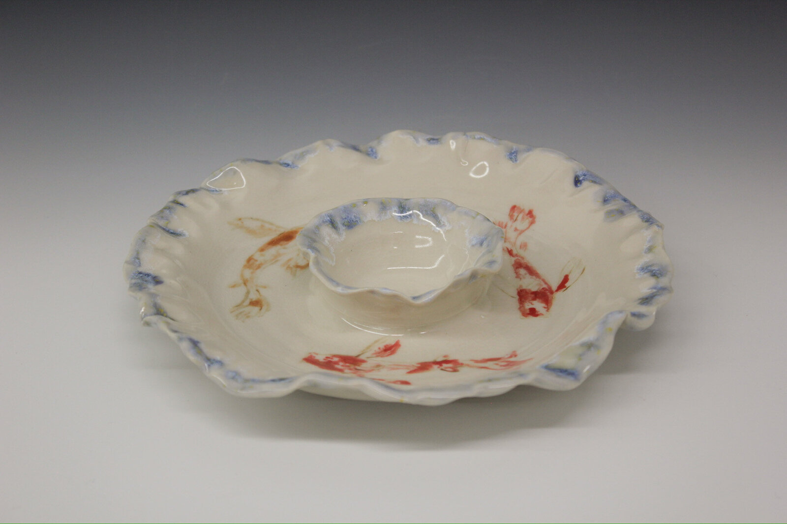 koi dish for dip
