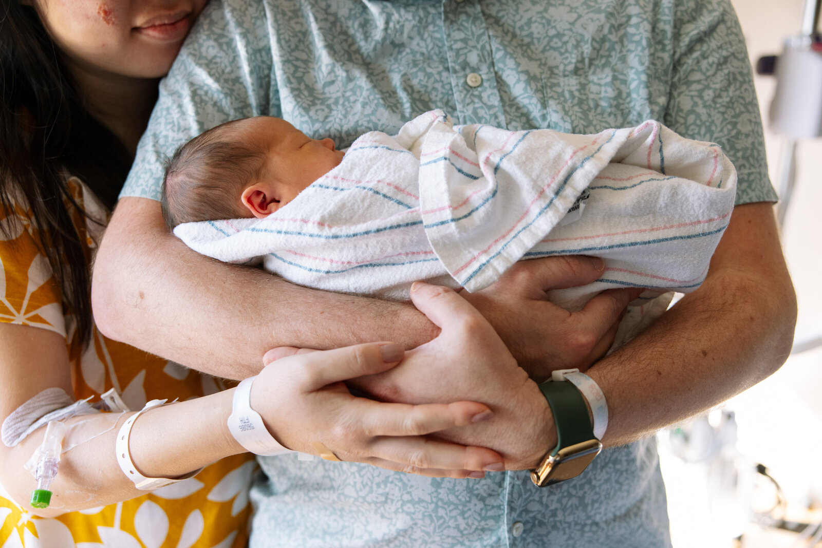san francisco hospital newborn photographer