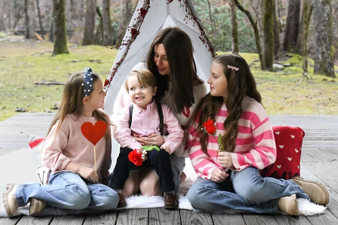 Valentine Family photo Gatlinburg TN