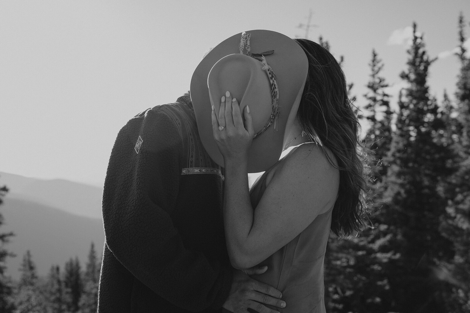 The Little Nell wedding proposal photos mountain in Aspen, Colorado