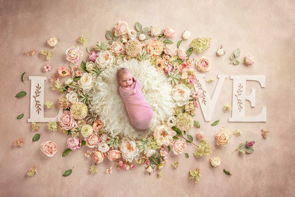 flower-floral-newborn-girl-pink-whimisical-beautiful-unique-photography-thornton-colorado