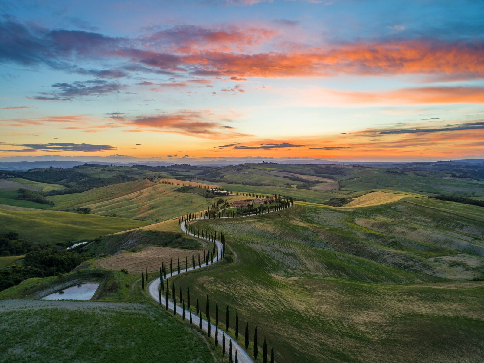3. Tuscany Sunset