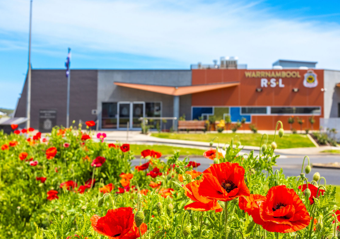 Wide image of exterior of the Warrnambool RSL