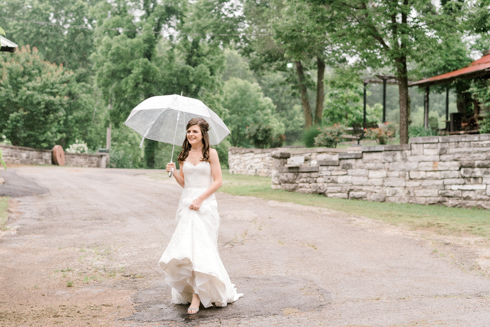 The Lalumondiere Mill & Rivergardens , Wedding Photographer; STL Wedding; Rainy Wedding Days