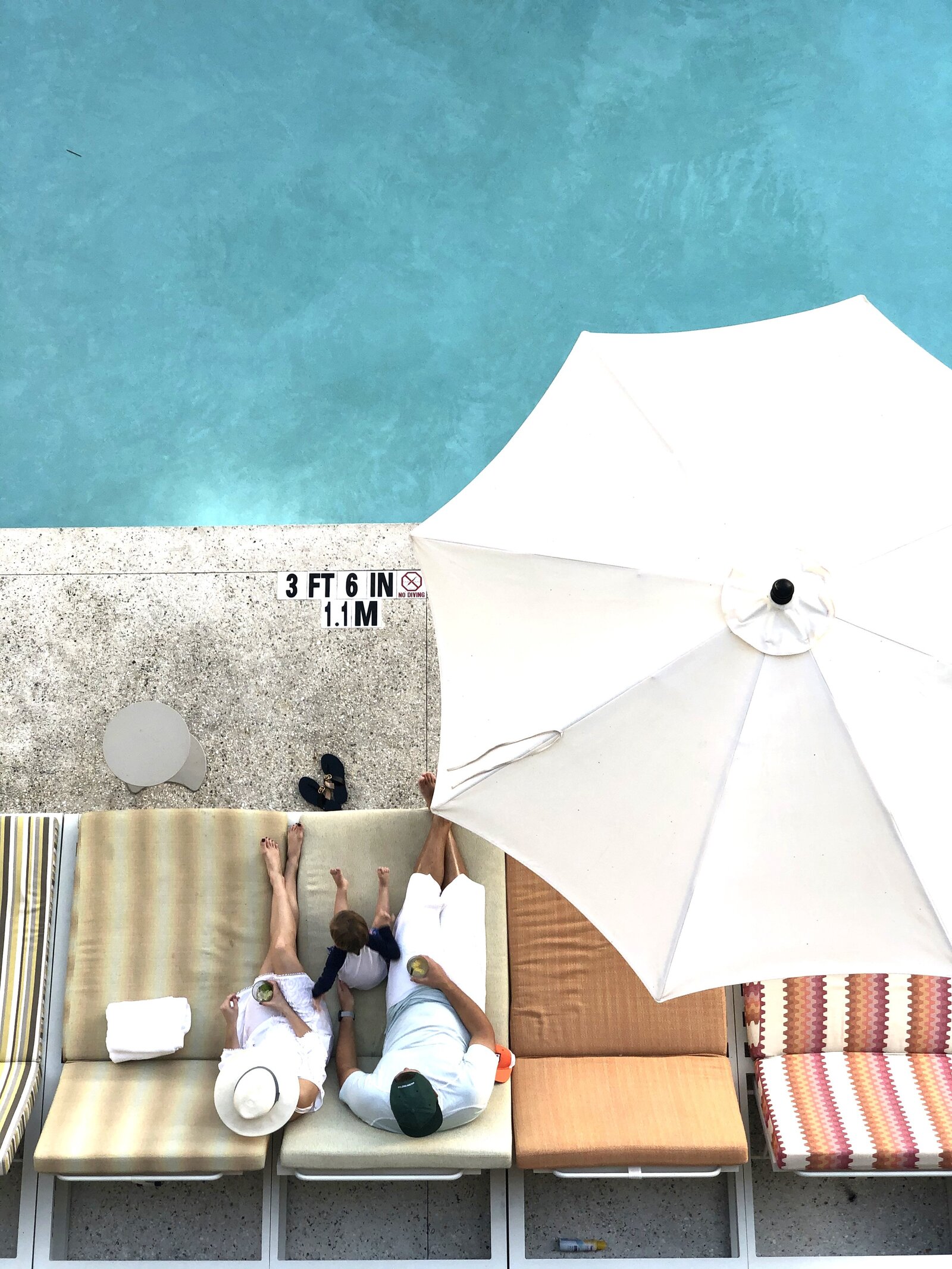 poolside
