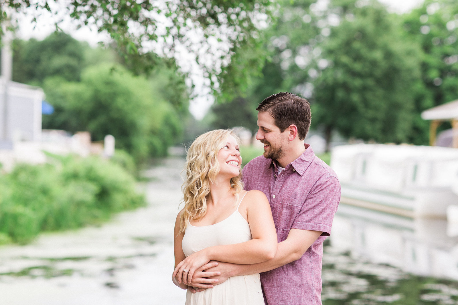 Wedding and engagement session in Akron Ohio