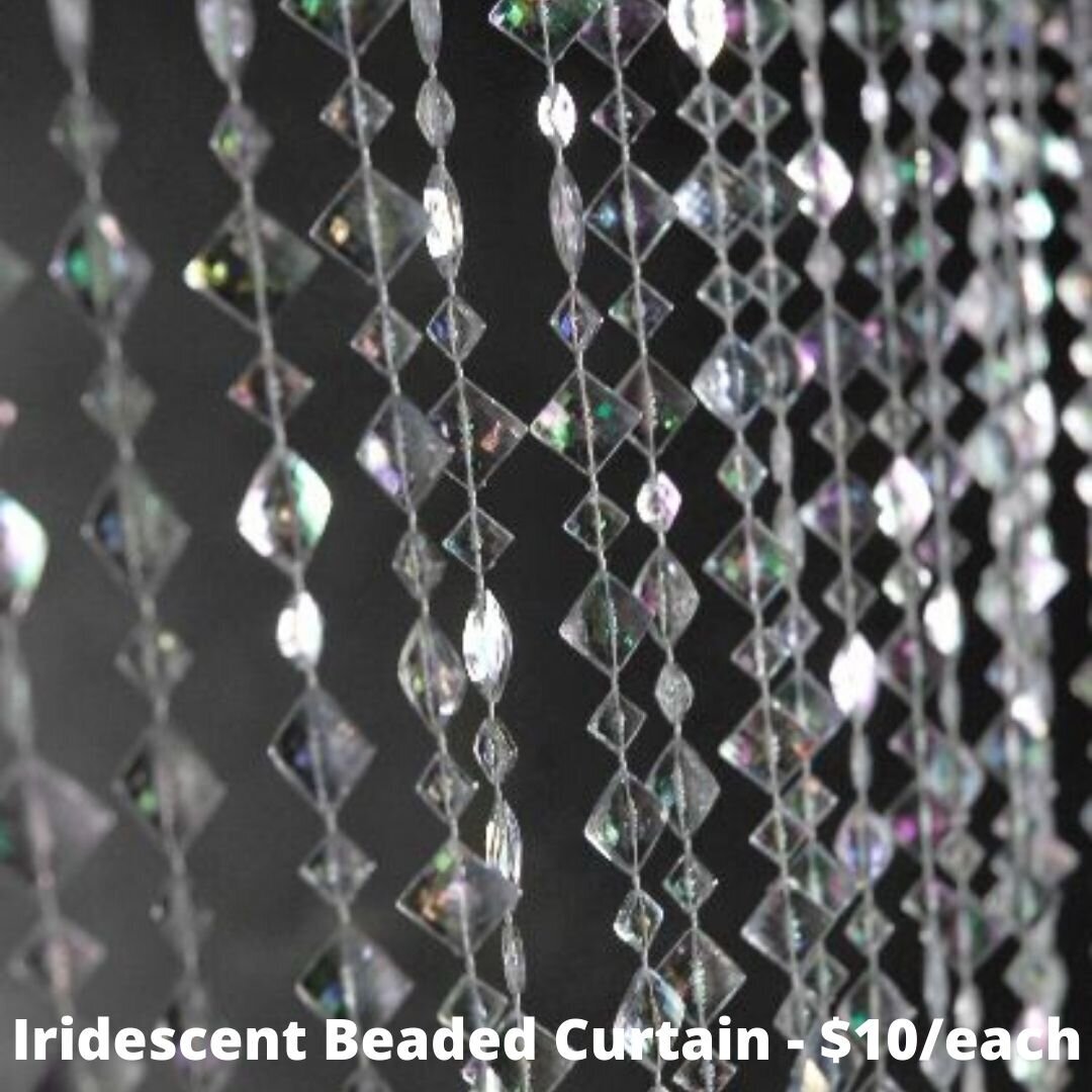 iredescent curtain
