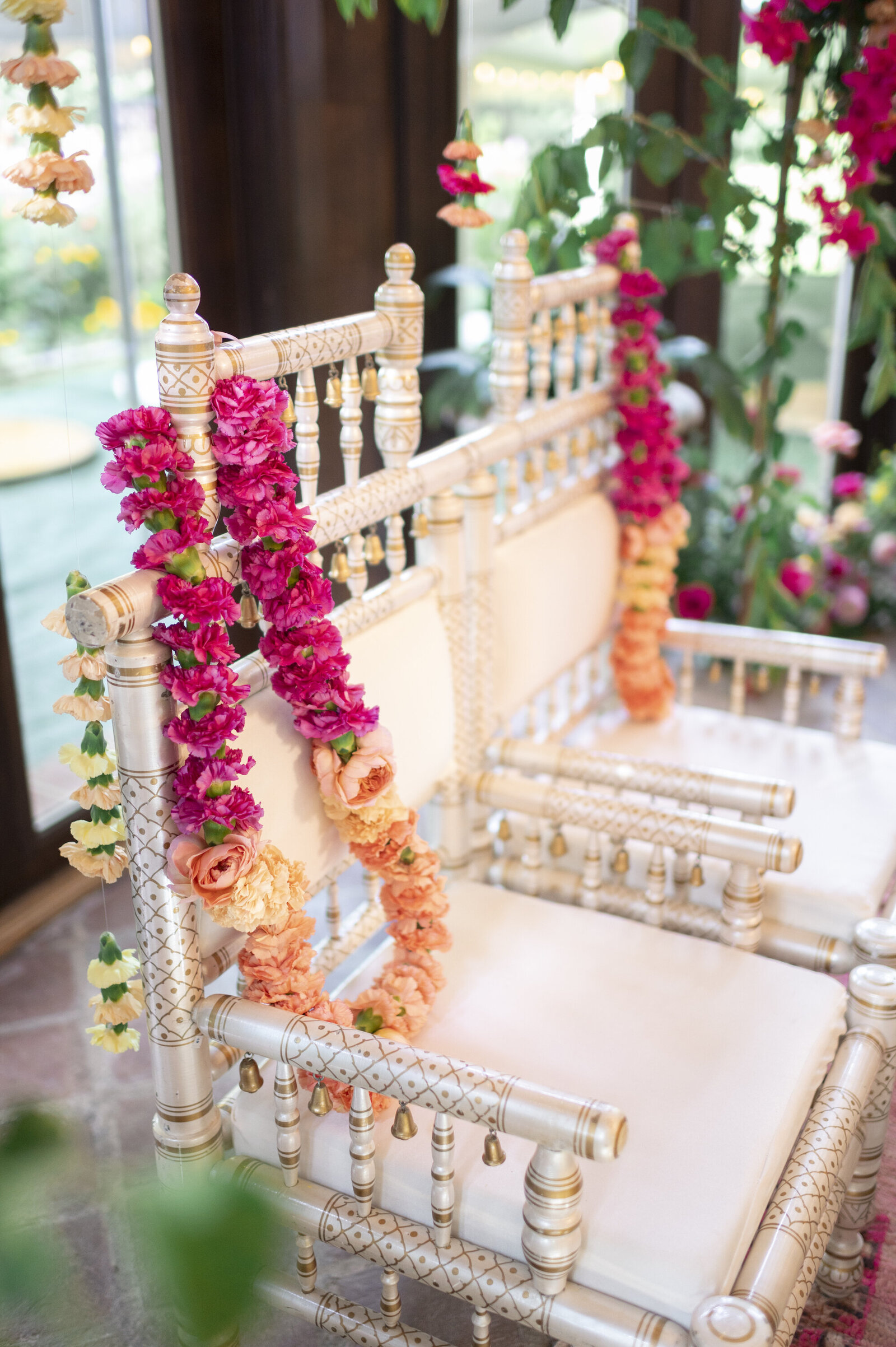 71_Kate Campbell Floral Colorful Indian Wedding at Gramercy Mansion by Anna Schmidt photo