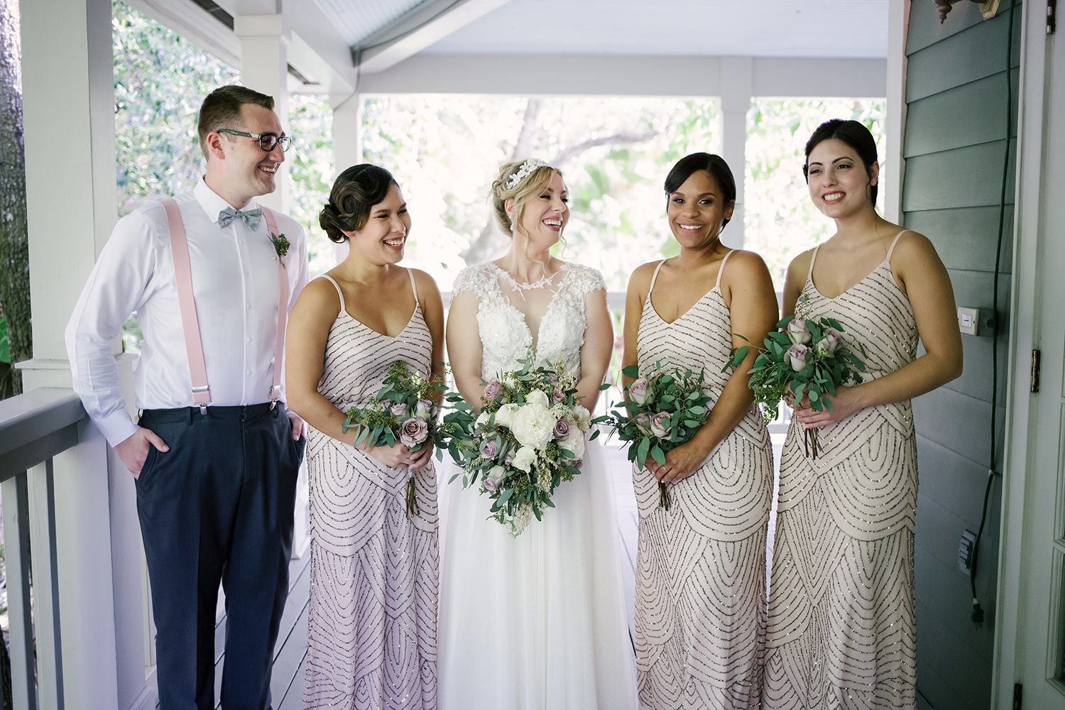 bridal-party-courtyard-lake-lucerne-weddings
