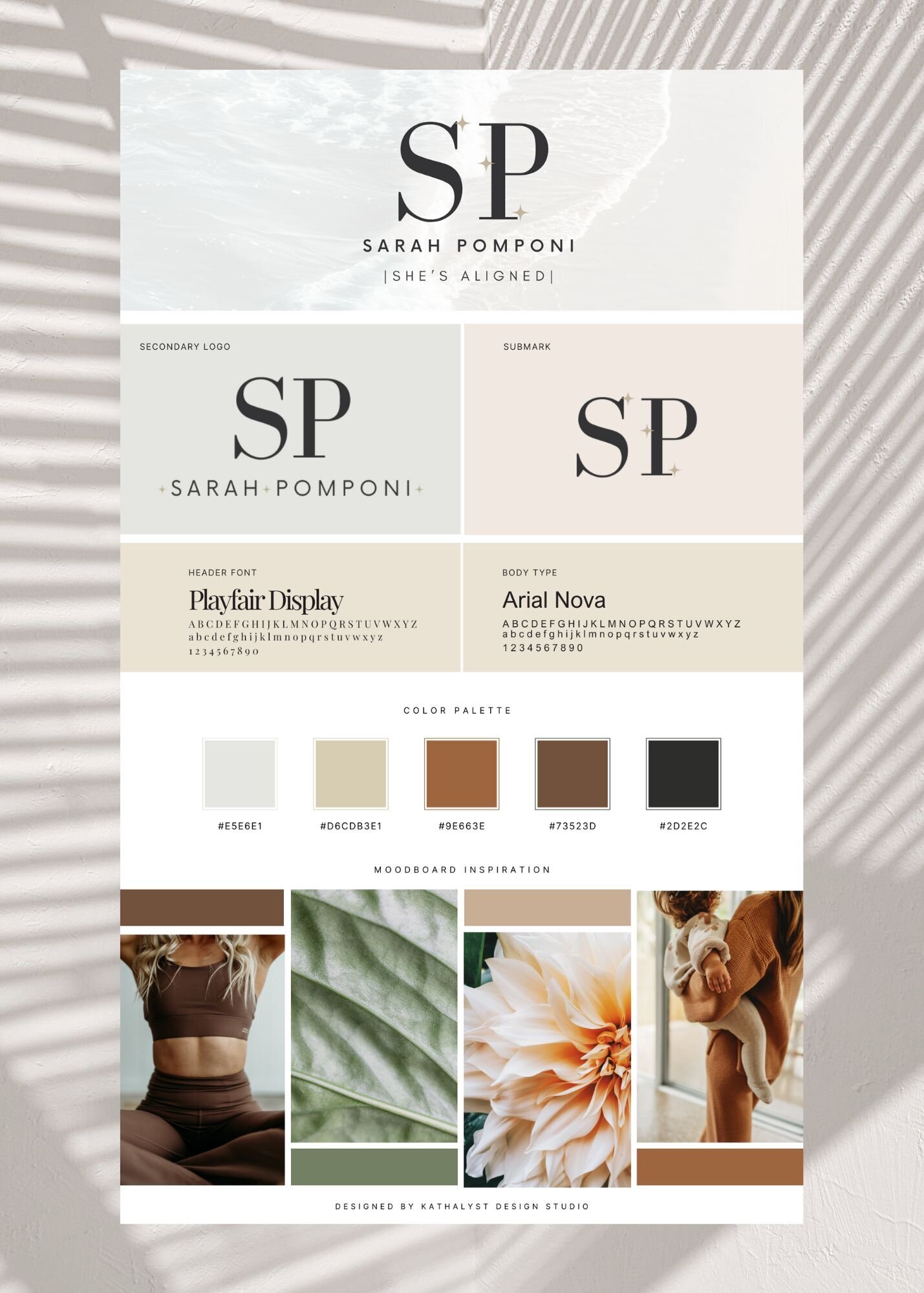 Sarah Pomponi Brandkit