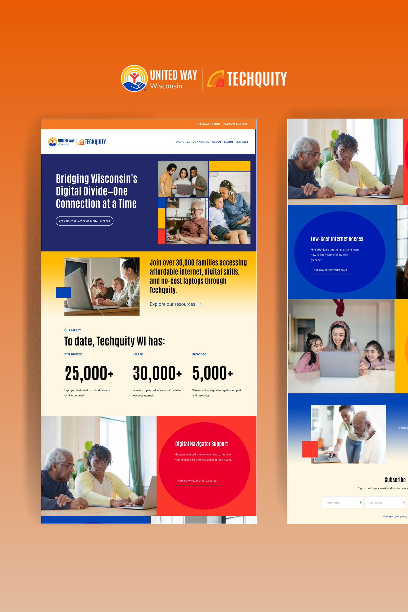 squarespace united way website wisconsin