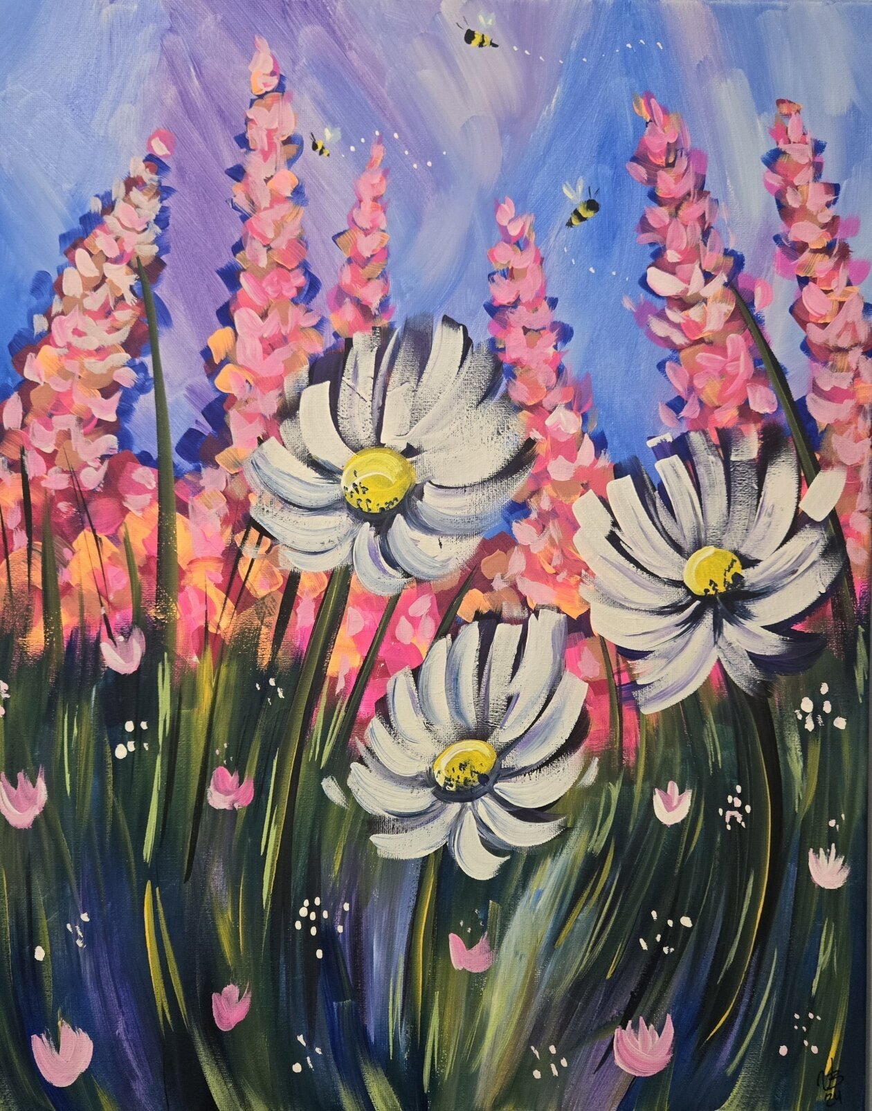 April Flowers in Bloom 