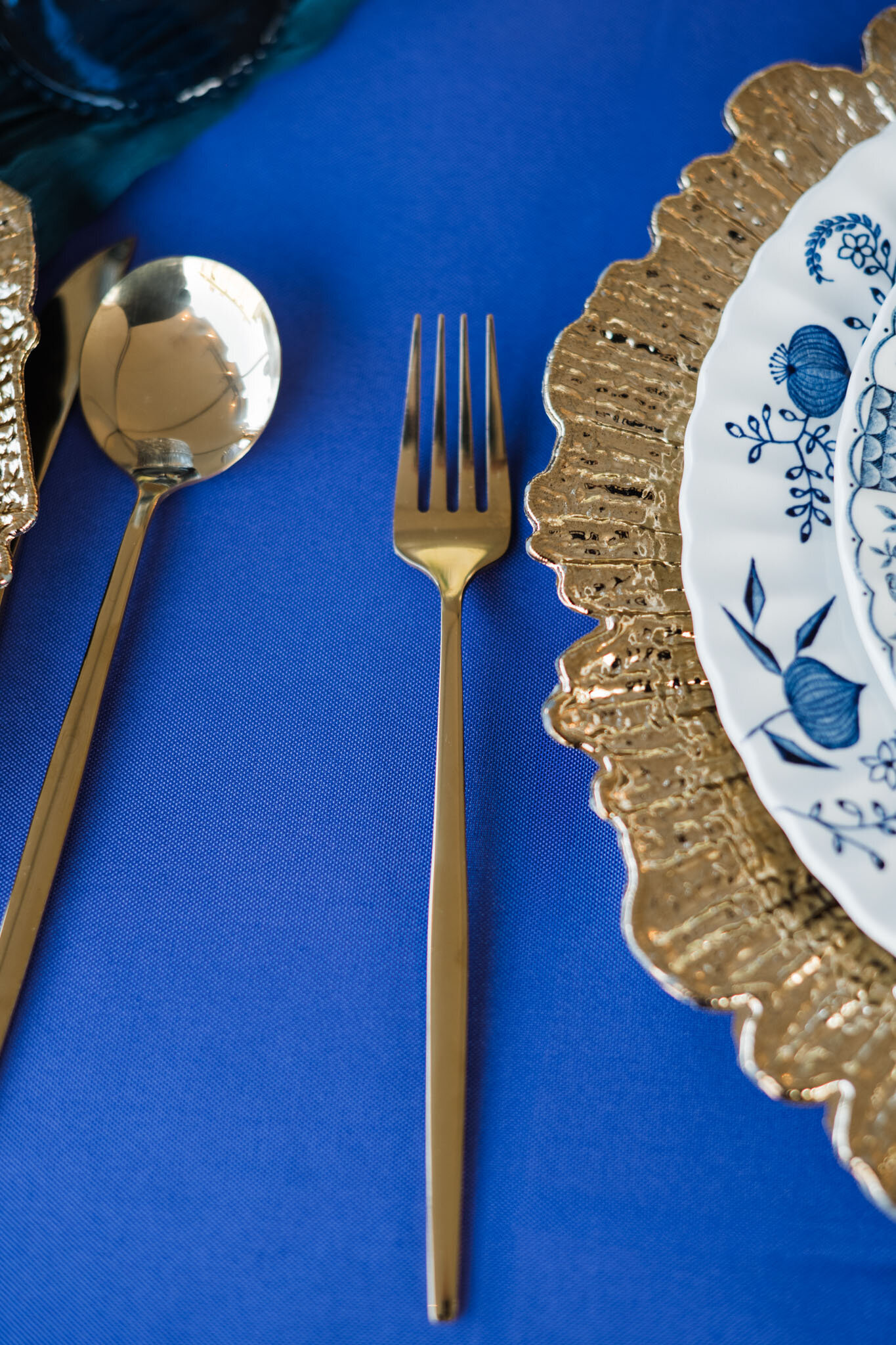 close up of tablescape for weddings