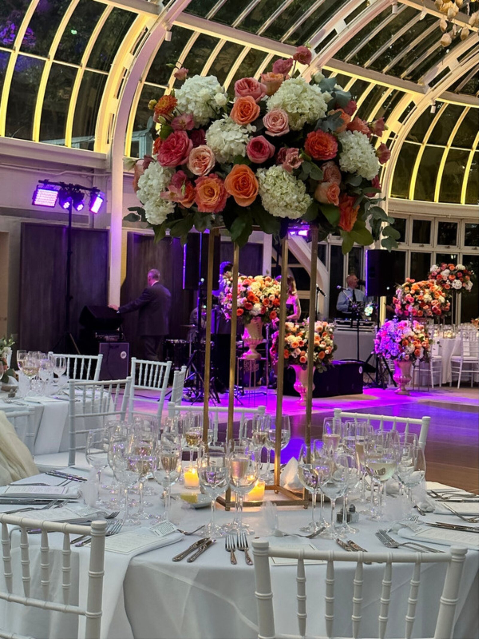 Elevated Floral Centerpiece in New York from Essence of Flair