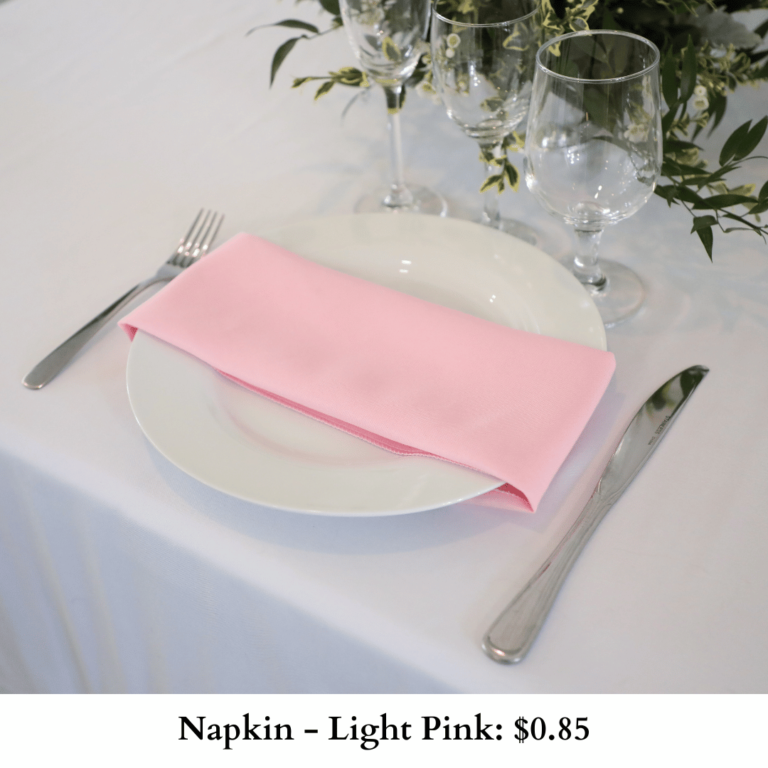 Napkin-Light Pink-582