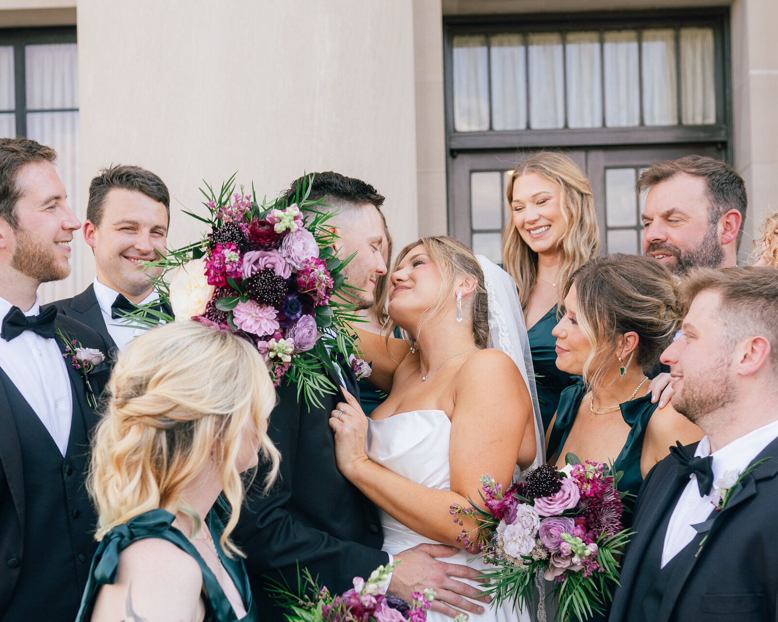 Corby Intercontinental Hotel Kansas City Wedding Plaza-125