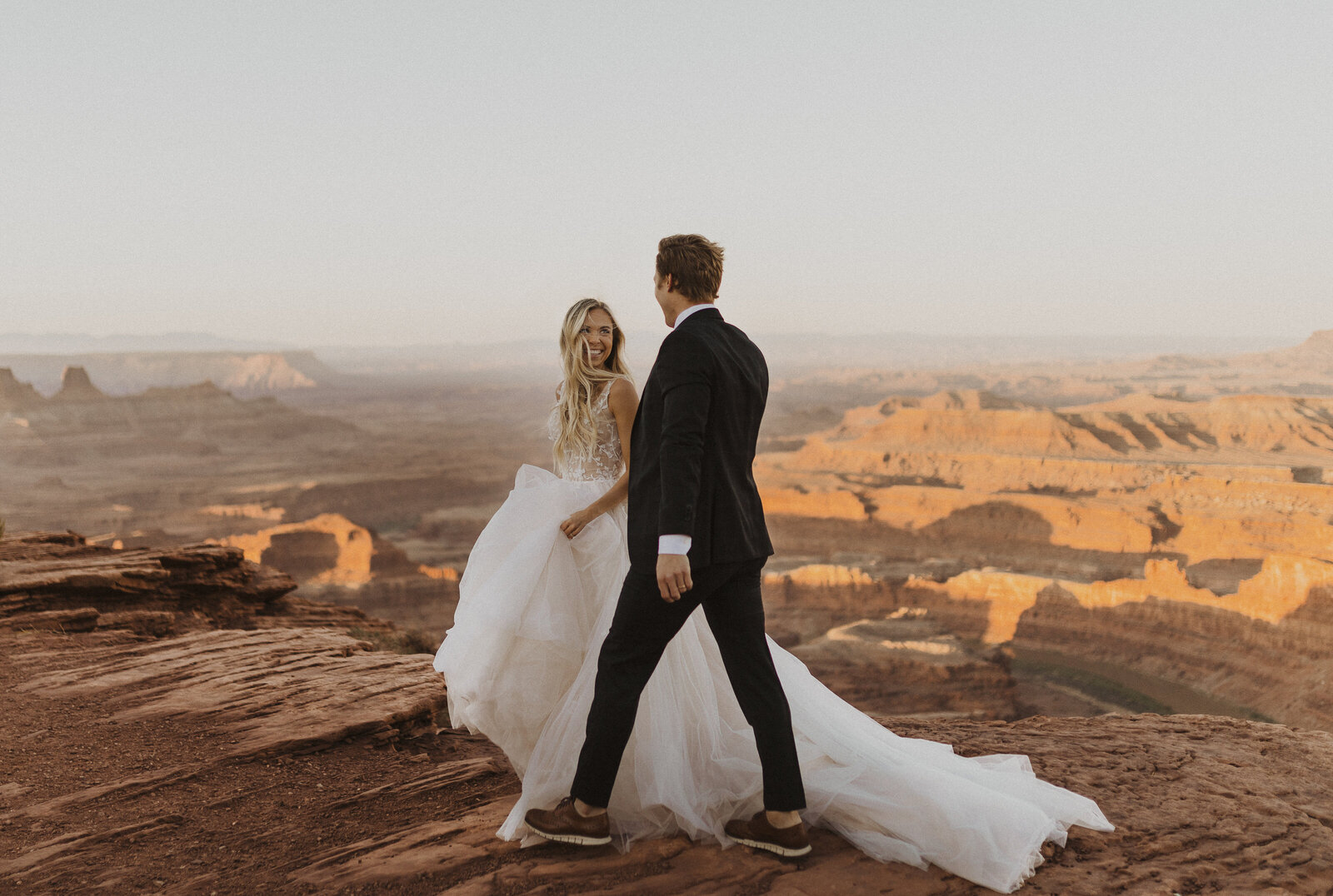 Moab, Utah Elopement Locations + Dead Horse State Park Wedding